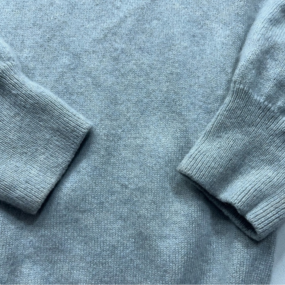 J.Crew 100% Cashmere Crewneck Sweater Mens Size Large Gray - Picture 7 of 10